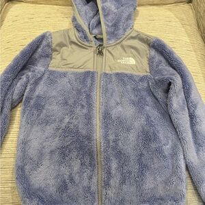 The North Face Kids Fleece Jacket - Lavendar  and Gray